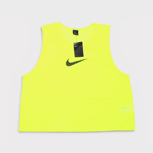 [L/XL] 나이키 스우시 빅로고 형광 조끼