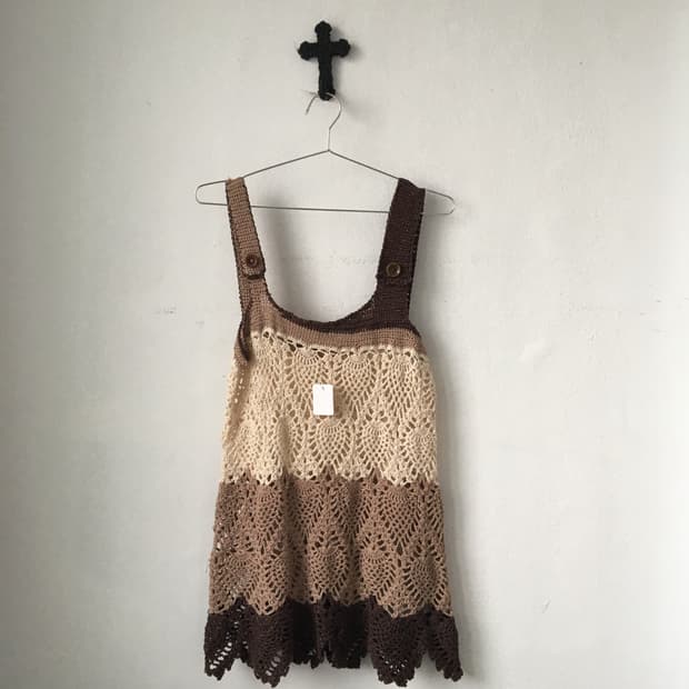 Crochet sleeveless