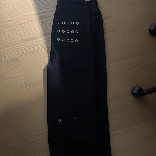 비엑세스 데님팬츠 2사이즈 새상품 택 미제거 