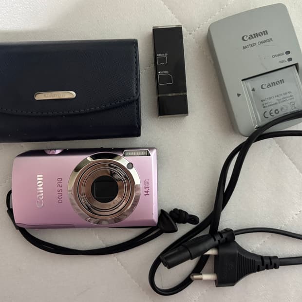 캐논 IXUS 210 핑크 국내판 디카 익서스