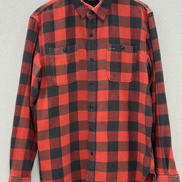 더블알엘 플래드 트윌 워크셔츠 / L