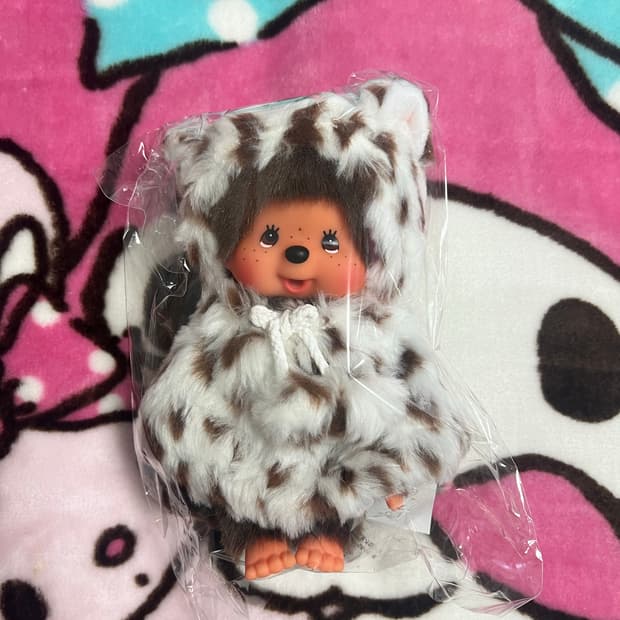 몬치치 호피 망토 화이트