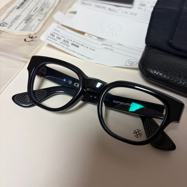 크롬하츠 컨볼루티드 블랙 실버