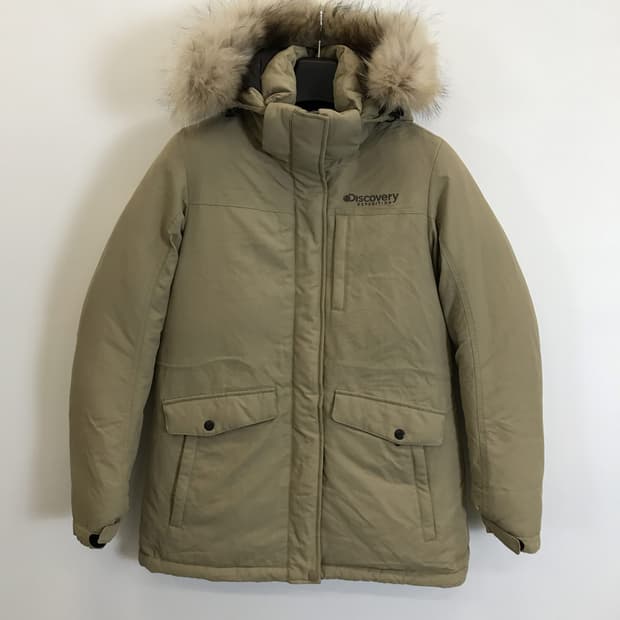 디스커버리 덕다운 라쿤패딩점퍼 [여성95사이즈]