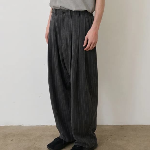 노운 스트라이프 팬츠 1사이즈