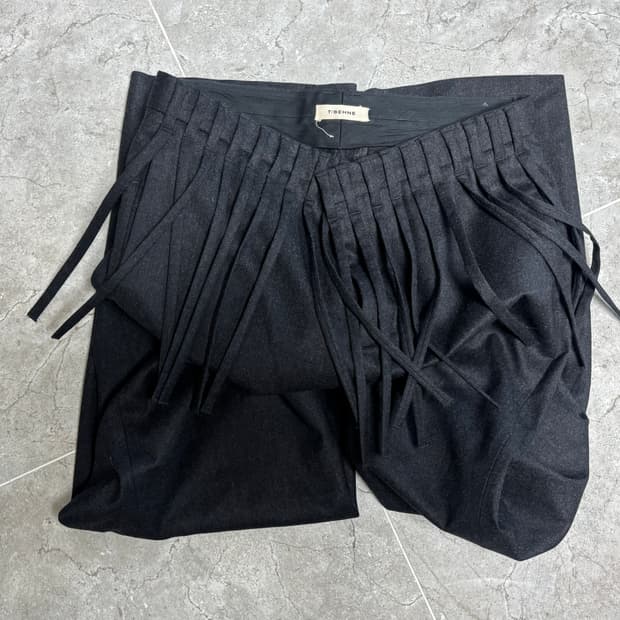 T/sehne 프린지 팬츠