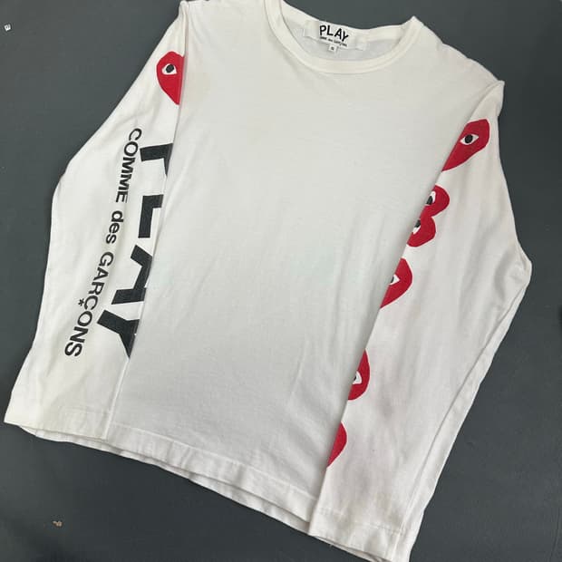 꼼데가르송 긴팔 S(85-90)