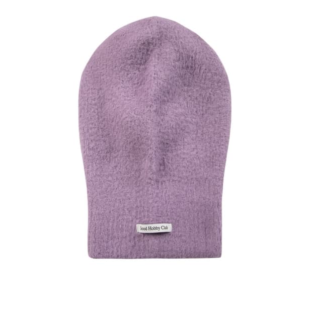 (새상품/택o) 굿하비클럽 소프트 페더 바라클라바 퍼플