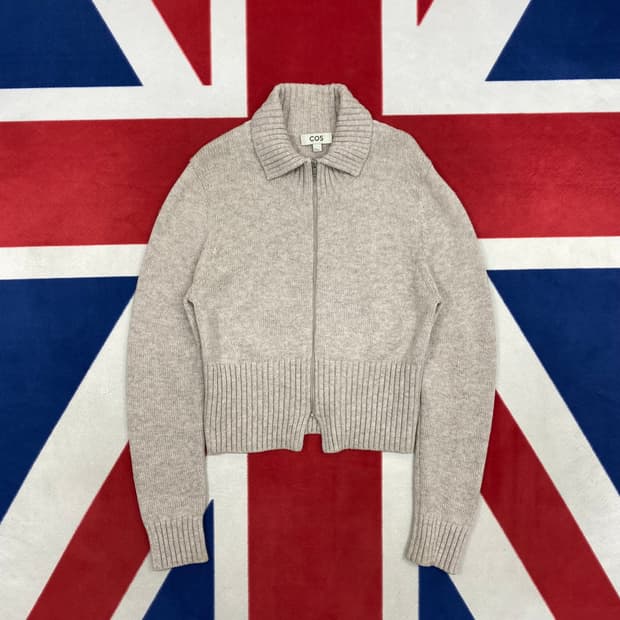 COS 니트집업 여성M 