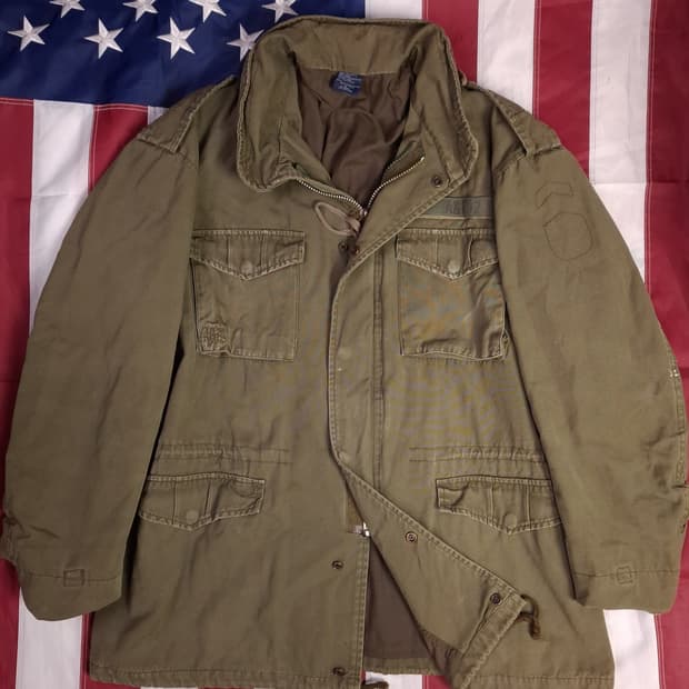 오리지날 아베크롬비 밀리터리 M-65 필드야상