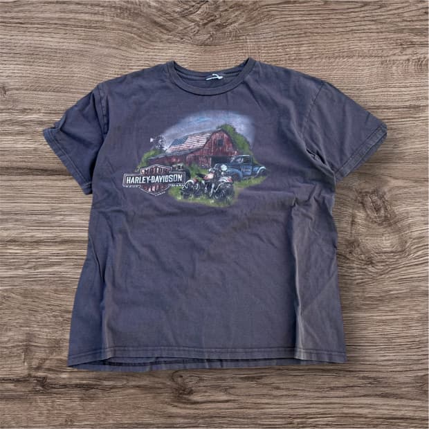 Harley Davidson Faded Print T-shirt