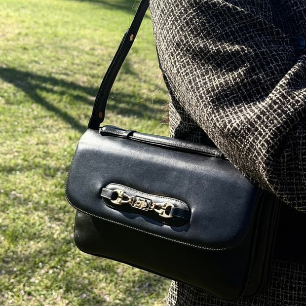 셀린느 황금마차 숄더백 / 3way