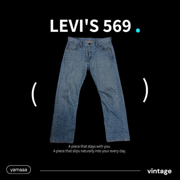 LEVI'S 569 32/32