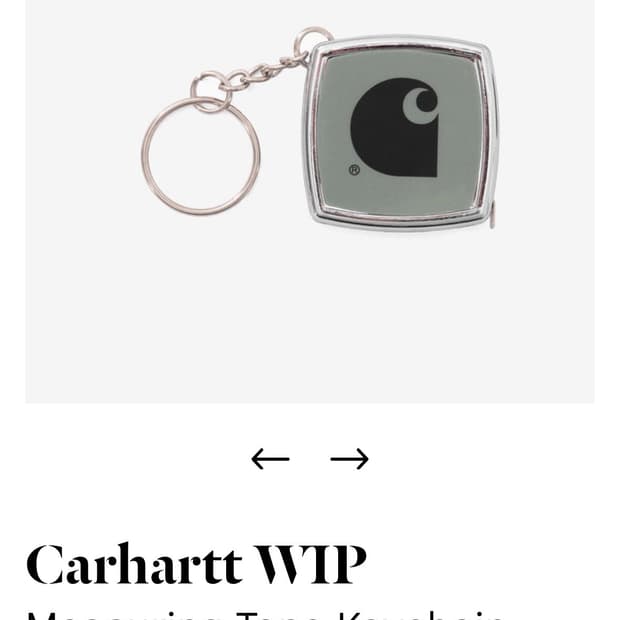 구매글) 칼하트 줄자키링