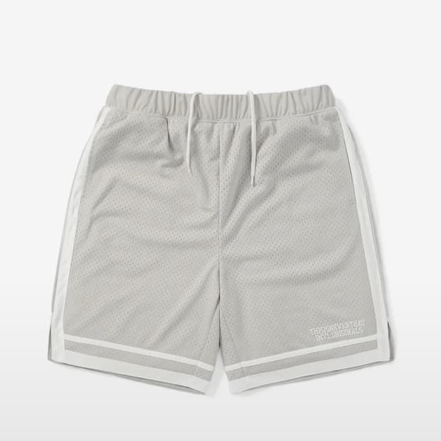 디스이즈네버댓 Mesh Basketball Short Silver