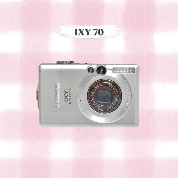 캐논 IXY 70 (ixus 60) 실버 빈티지디카