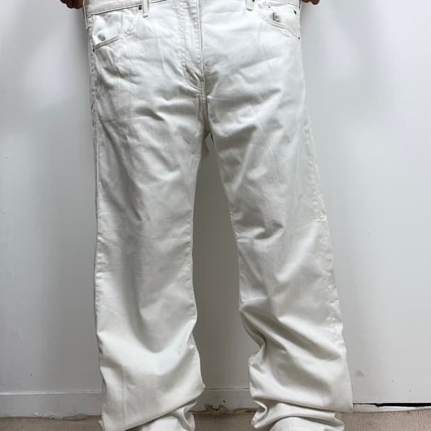 Levis 리바이스 569 화이트 데님 팬츠