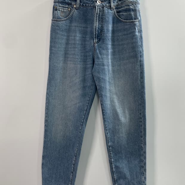 부르넬로 쿠치넬리 루즈핏 데님팬츠 (onp.67)