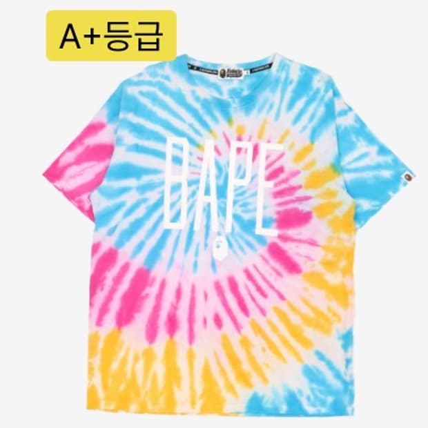 베이프 타이다이 반팔티 2XL
