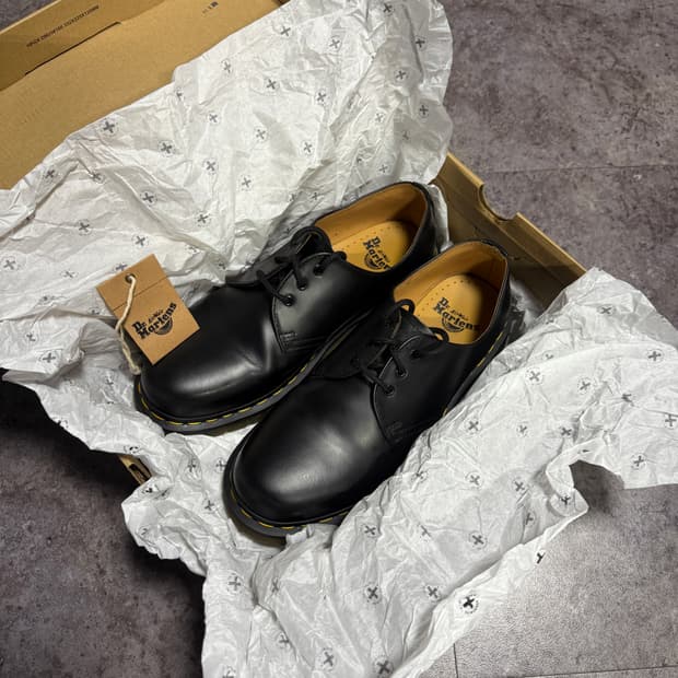 닥터마틴 1461 스무스 280 연화작업완