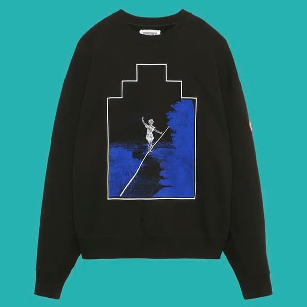 [L] 카브엠트(C.E) 22SS 아크로뱃 크루넥(맨투맨) 블랙