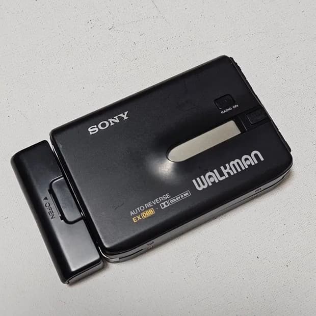 소니 워크맨 WM-FX70 카세트 플레이어