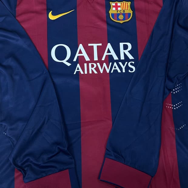 레트로 바르셀로나 메시 유니폼 긴팔