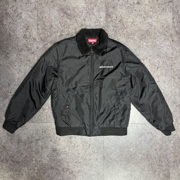 슈프림 인디펜던트 ma-1봄버 M