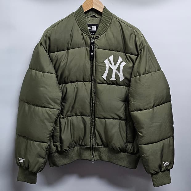 뉴에라 뉴욕양키스 봄버패딩자켓 M