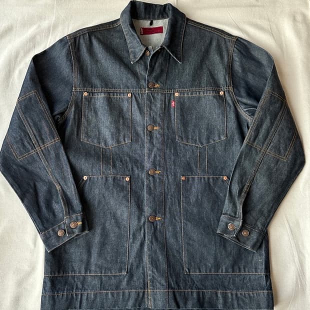 리바이스 레드탭 청자켓 (100사이즈)