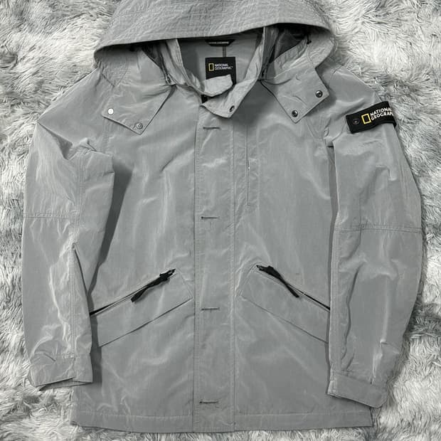 내셔널지오그래픽 와펜 아이스 후드 자켓