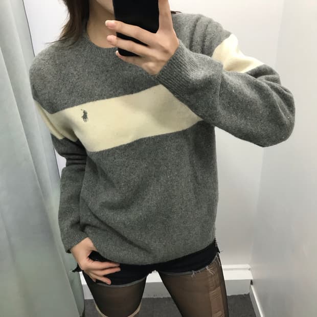 폴로 그레이 울니트