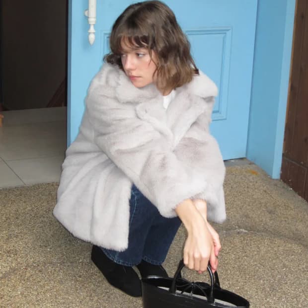 썸웨어버터 half jur jacket 퍼자켓