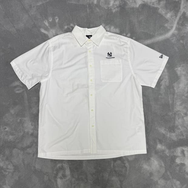 뉴에라X 디스이즈네버뎃 콜라보 반팔 셔츠