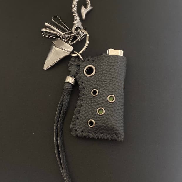 펀칭 라이터 케이스 키링