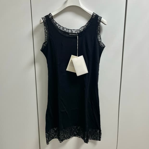 [36]아워레가시 26ss DAWN 레이스 드레스/블랙