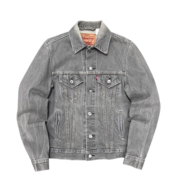 리바이스 그레이 데님자켓(S)
