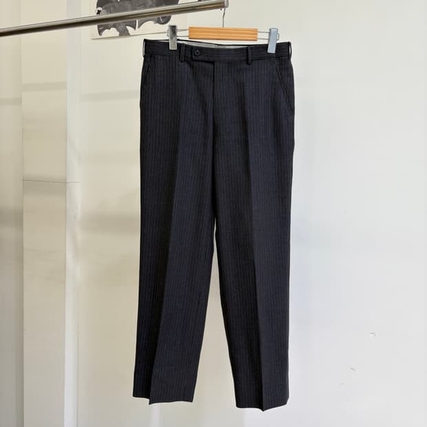 VINTAGE 스트라이프 슬랙스