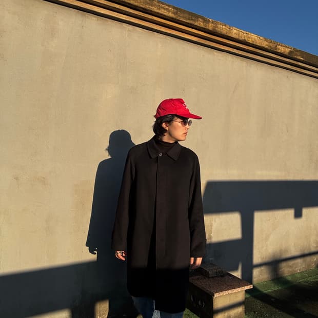 TEIJIN 퓨어 케시미어 발마칸코트 L