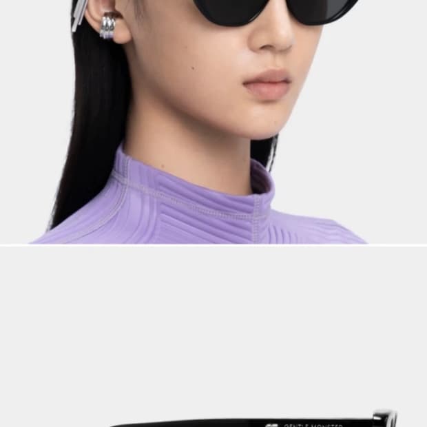 젠틀몬스터 크렐라01 선글라스 블랙