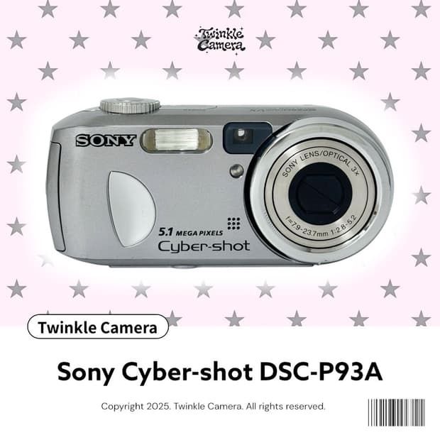 Sony Cyber-shot 소니 사이버샷 DSC-P93A