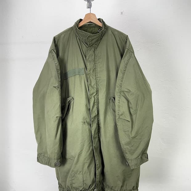 U.S.ARMY 아미 그린 m-65 70s 피쉬테일 자켓
