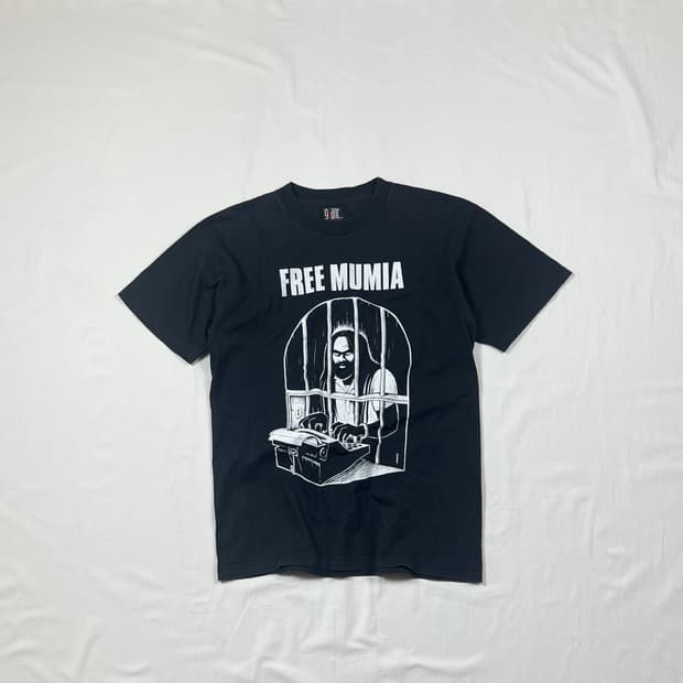 90‘s 99년도 레이지 어게인스트 더 머신 free mumia 반팔티