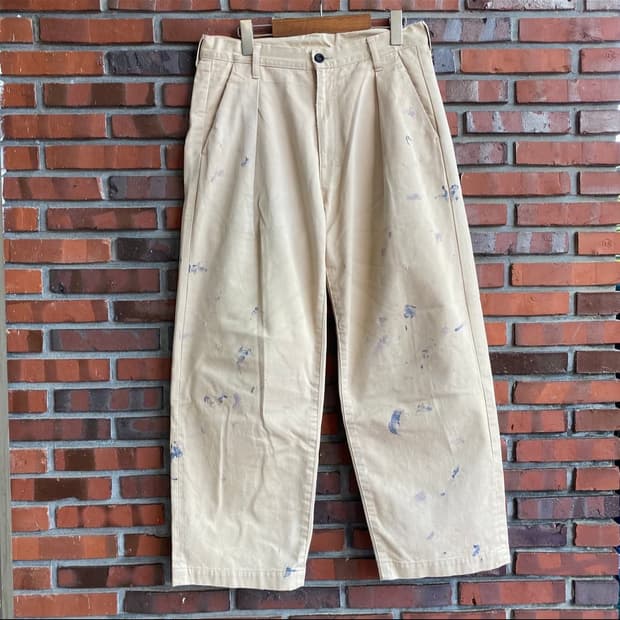 Ancellm 안셀름 패인트 치노 팬츠