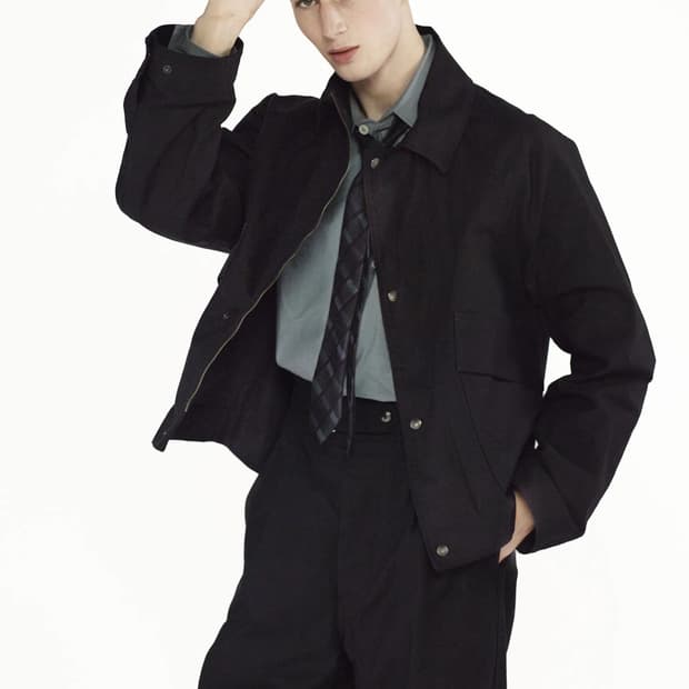 [블프][마가렛호웰] mhl 크롭 워커 자켓 덴스 코튼 드릴