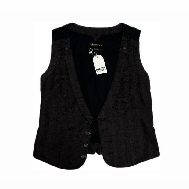 S)Diesel Black Gold 블랙 데님 베스트
