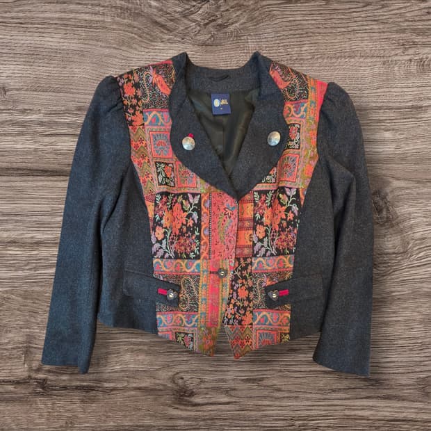 티롤 오스트리아 울 자켓