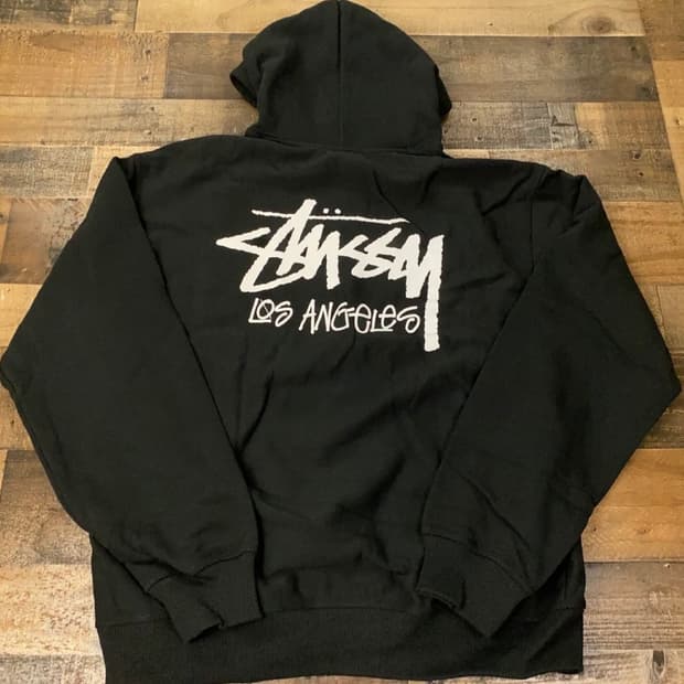 스투시 la 챕터 후드집업 정품