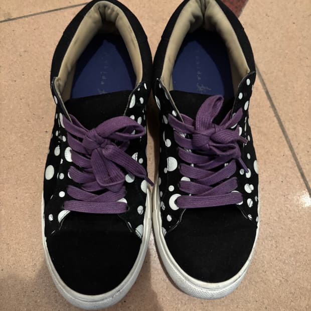 일본빈티지 도트 스니커즈 운동화 230