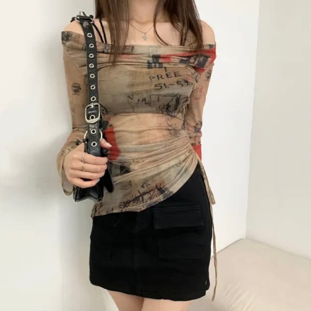 오프숄더 여성 Free